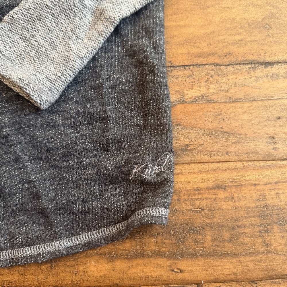 Kuhl Sweater Womens XS Nova Pullover Cowl Sweatshirt Outdoor Wool Gray Gorpcore - Picture 11 of 15